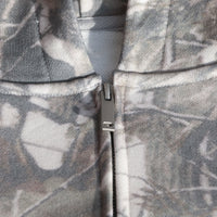 Luke 1:28 Zip Hoodie — Washed Camo