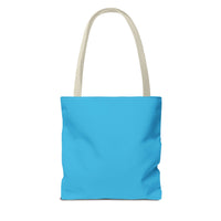 Blue Starburst Tote Bag