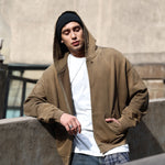 WG Distressed Hoodie — Black
