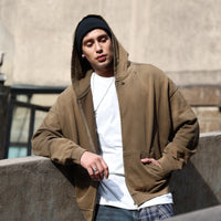 WG Distressed Hoodie — Black