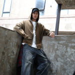 WG Distressed Hoodie — Black