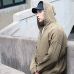 WG Distressed Hoodie — Black