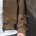 WG Distressed Hoodie — Black