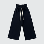 WG Double Waisted Pants — Black
