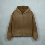 WG Distressed Hoodie — Black