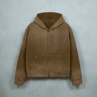 WG Distressed Hoodie — Black