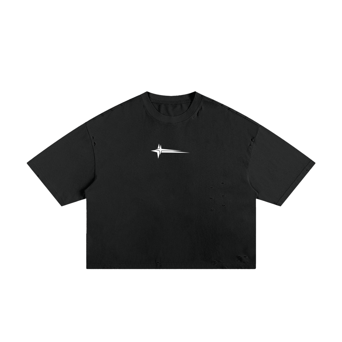 Classic Frayed Boxy Tee