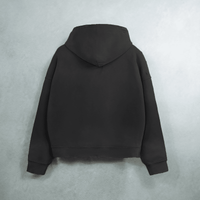 WG Distressed Hoodie — Black