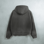 WG Distressed Hoodie — Black
