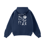 FOF Fleece Zip-up Oversized Hoodie