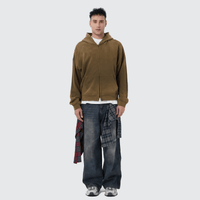 WG Distressed Hoodie — Black