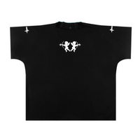 Raw Hem Boxy Single-Panel T-shirt