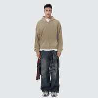 WG Distressed Hoodie — Black