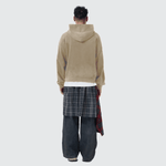 WG Distressed Hoodie — Black