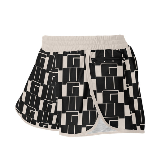 WG Pattern Women's Sports Shorts