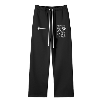 Unisex Fleece Straight Leg Pants