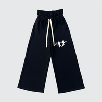 WG Double Waisted Pants — Black