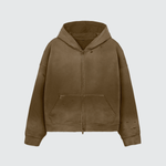 WG Distressed Hoodie — Black