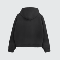 WG Distressed Hoodie — Black