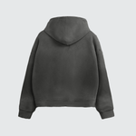 WG Distressed Hoodie — Black