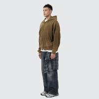 WG Distressed Hoodie — Black