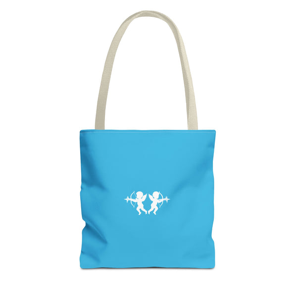 Blue Starburst Tote Bag