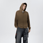 WG Distressed Hoodie — Black