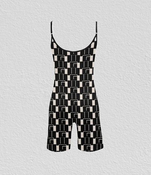 WG Pattern Bodysuit