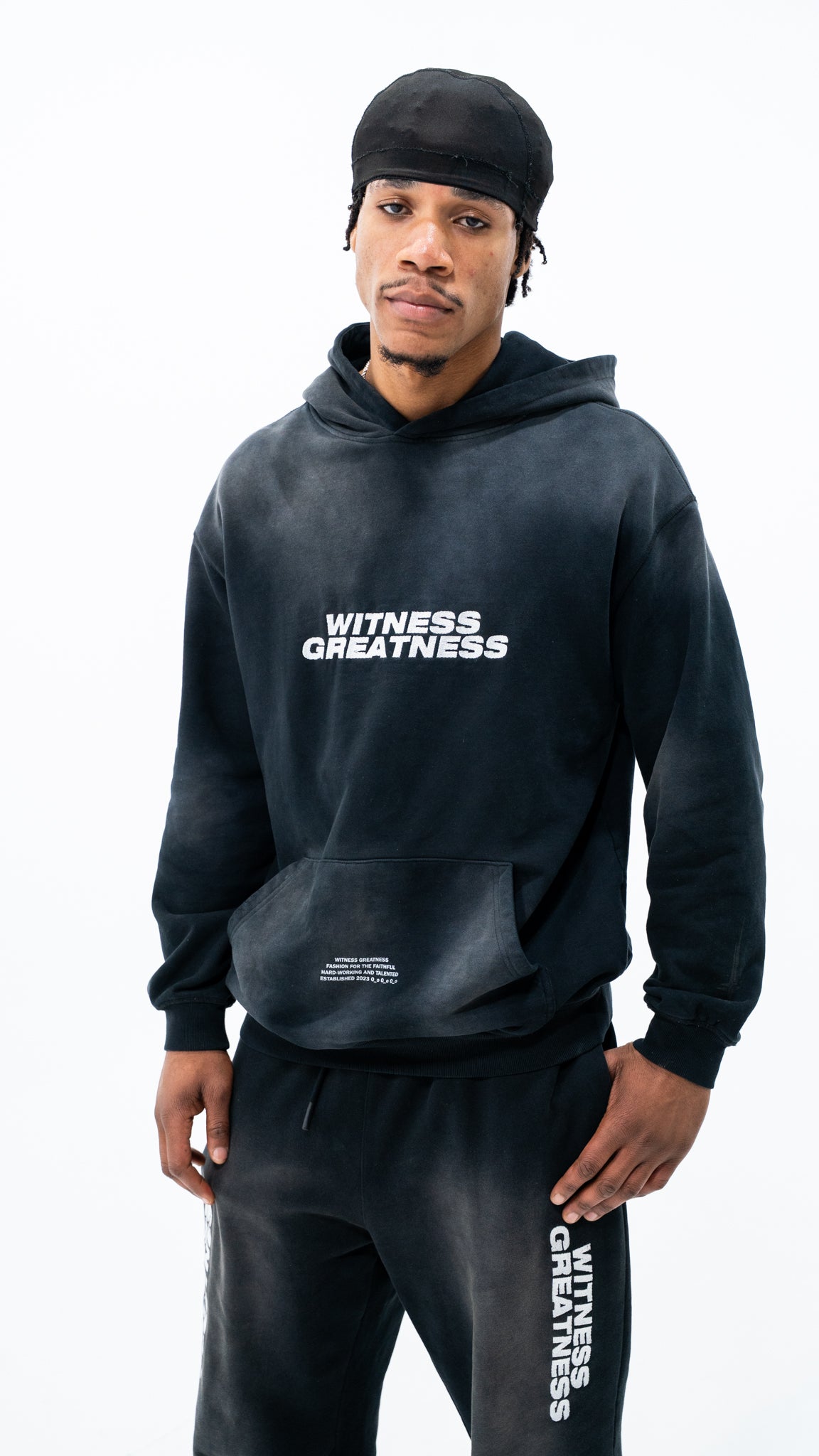Sun-Faded Oversized Sweatsuit