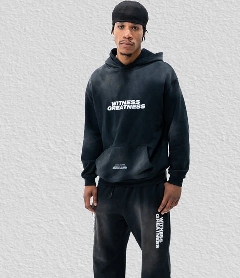 Sun-Faded Oversized Sweatsuit