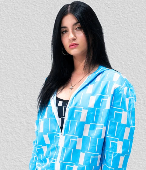 WG Pattern Sun Protection Hoodie