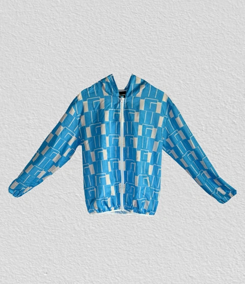 WG Pattern Sun Protection Hoodie