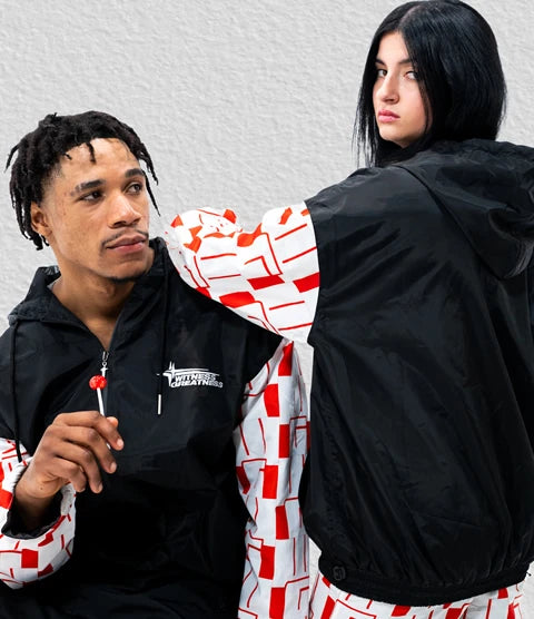 WG Pattern Windbreaker Tracksuit