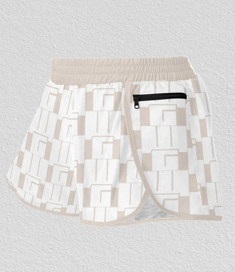 WG Pattern Women's Sports Shorts