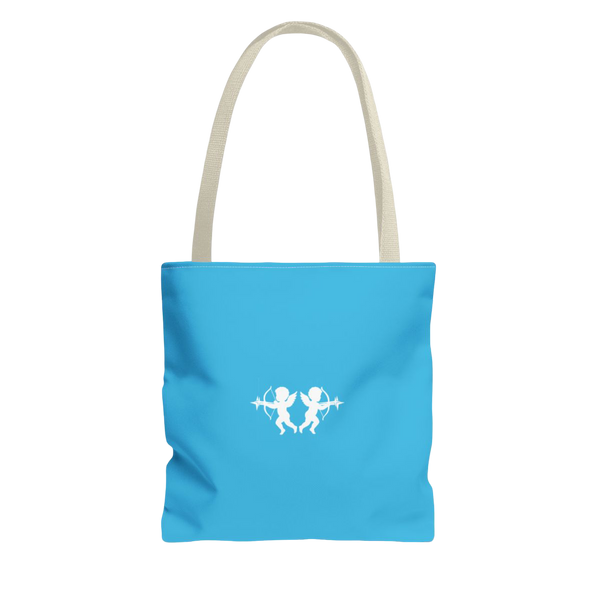 Blue Starburst Tote Bag