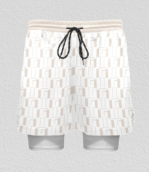 WG Pattern Sport Shorts
